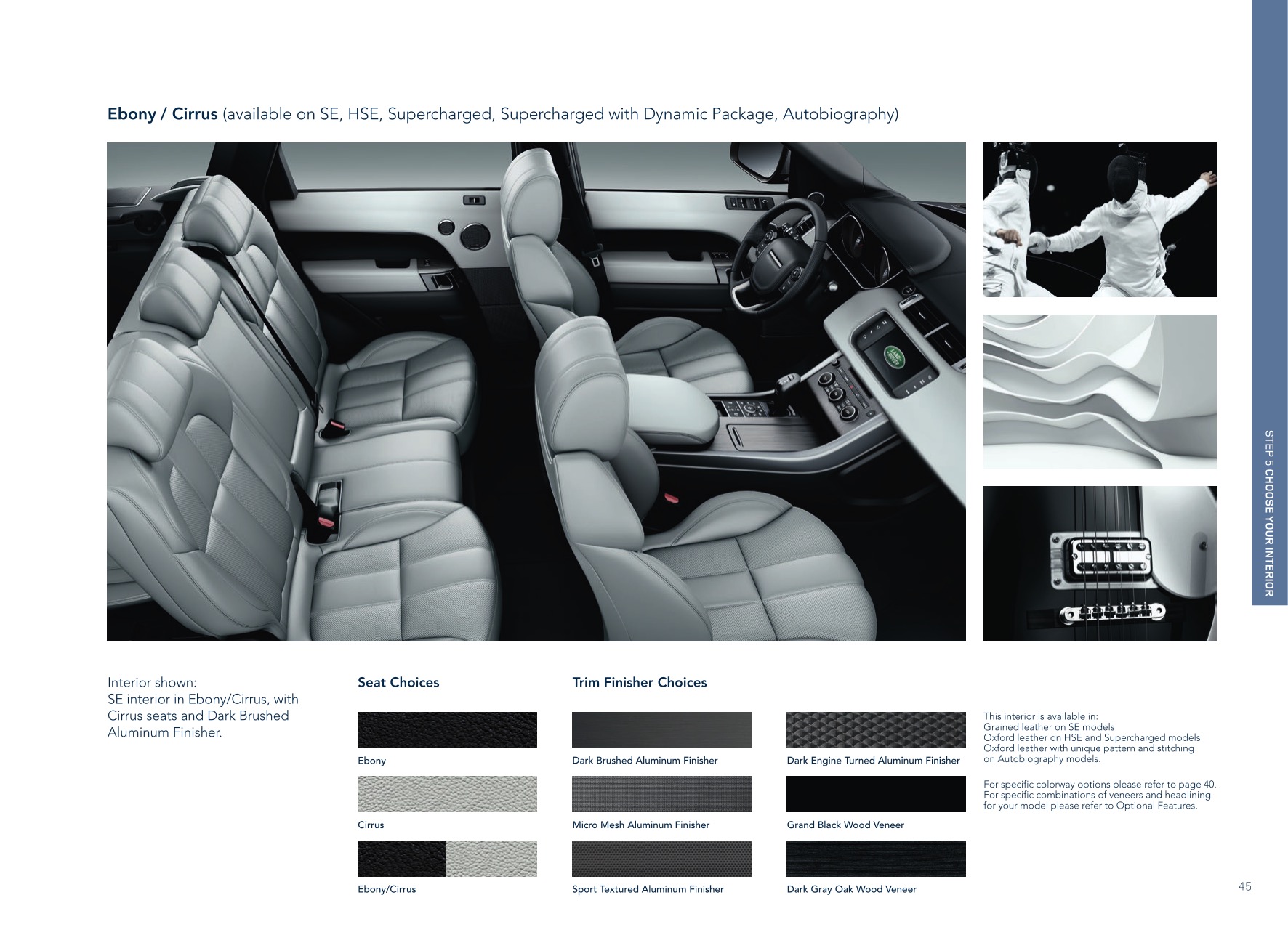 2015 Range Rover Sport Brochure Page 1